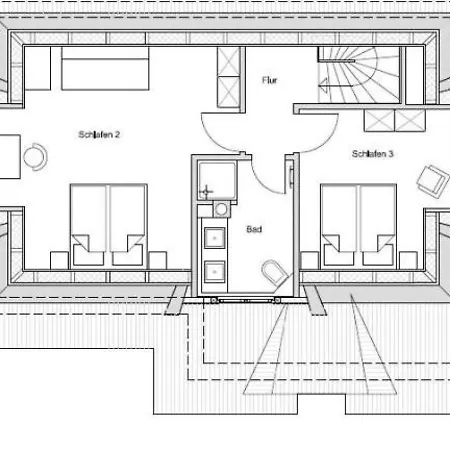 펜션 Ferienhaus Mit 3 Schlafraeumen Zin *
